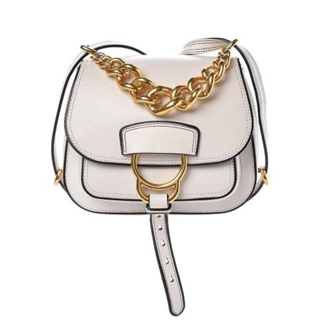 miu miu dahlia bag white|MIU MIU Goatskin Madras Dahlia Shoulder Bag White.